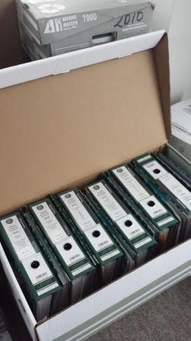 Organización y Clasificación de Archivo en Papel